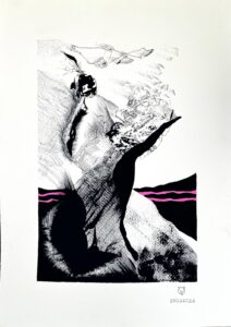 FLYING A KITE, 02.2022